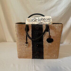 Like New Brighton Straw Handbag